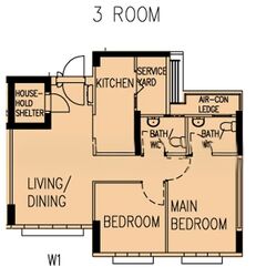 Blk 129B Eastcrown @ Canberra (Sembawang), HDB 3 Rooms #602859311